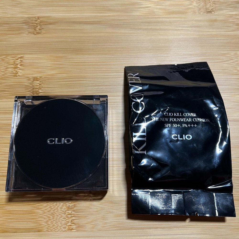 CLIO Kill Cover The New Founwear Cushion SPF 50+ PA+++ (case + refill)